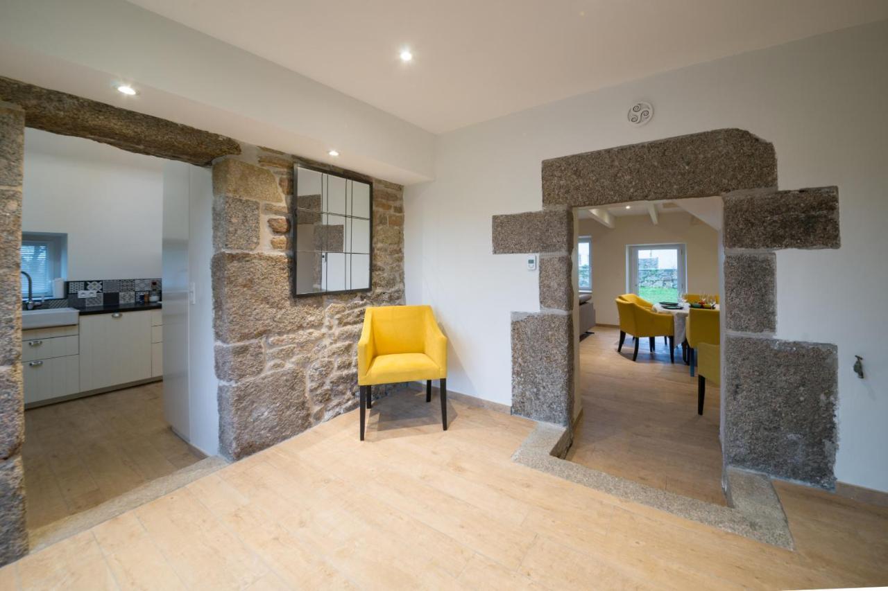 Gwel Ar Mor - Jolie Maison De Charme Renovee Proche Du Port Lanildut Extérieur photo