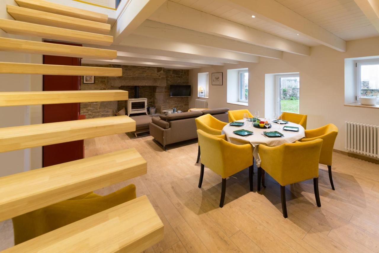Gwel Ar Mor - Jolie Maison De Charme Renovee Proche Du Port Lanildut Extérieur photo