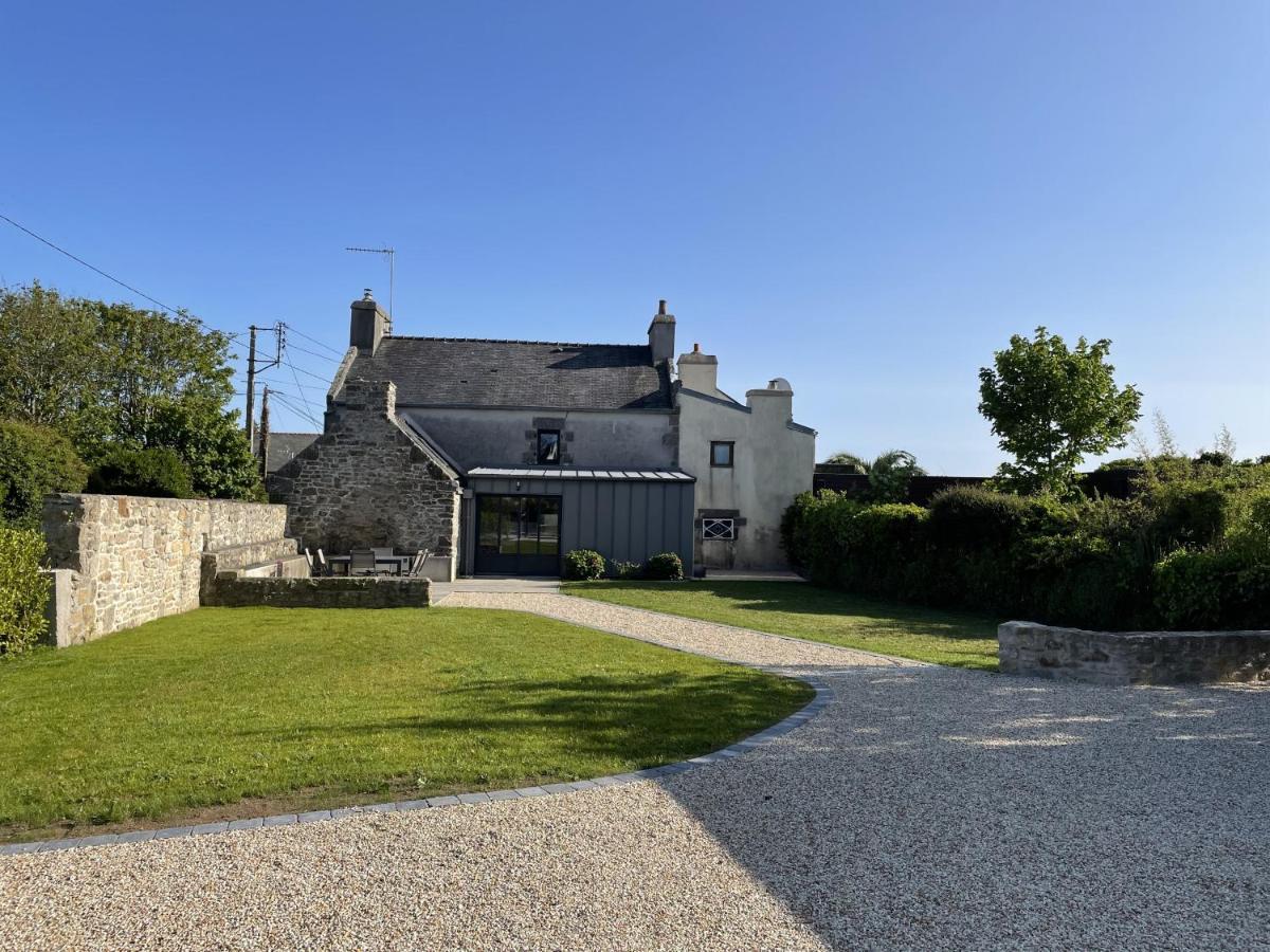 Gwel Ar Mor - Jolie Maison De Charme Renovee Proche Du Port Lanildut Extérieur photo